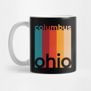 Columbus Ohio Retro Mug